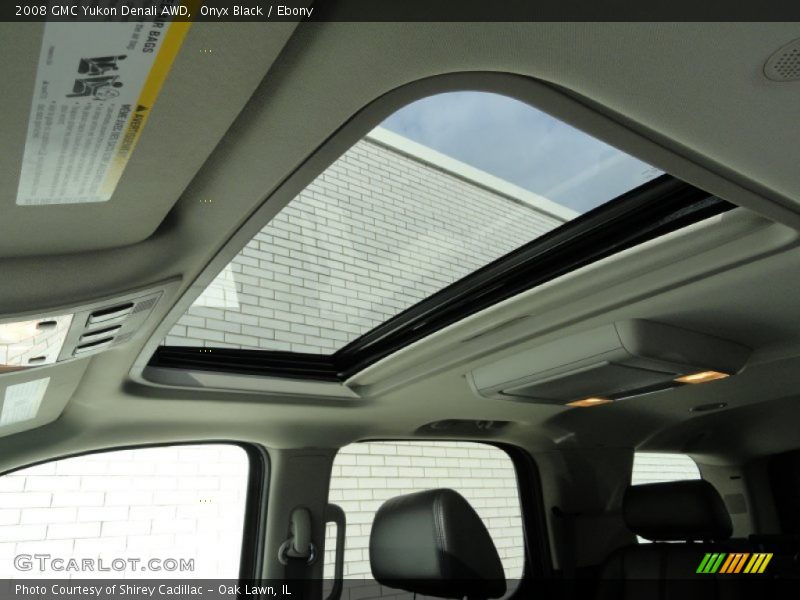 Onyx Black / Ebony 2008 GMC Yukon Denali AWD
