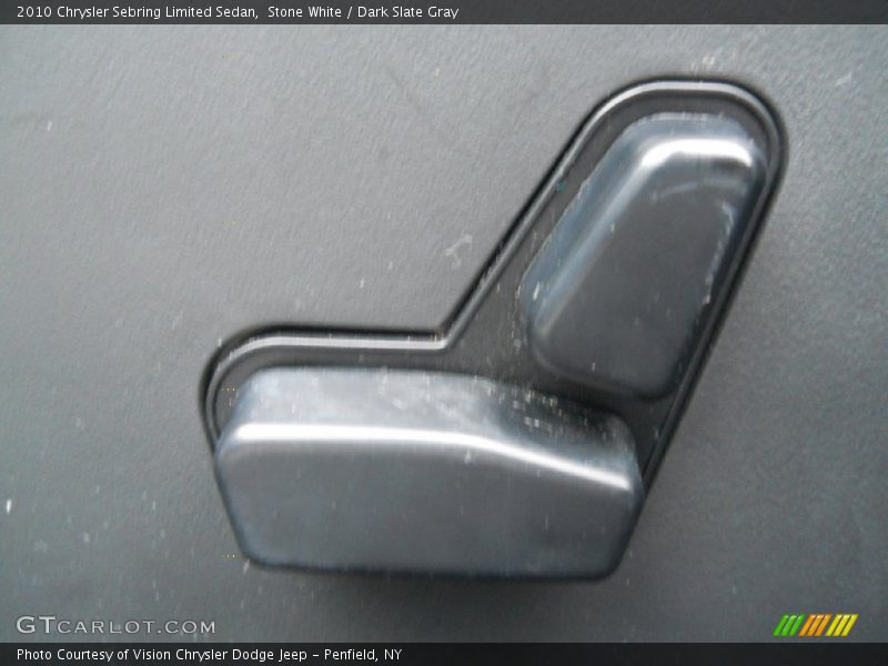 Stone White / Dark Slate Gray 2010 Chrysler Sebring Limited Sedan