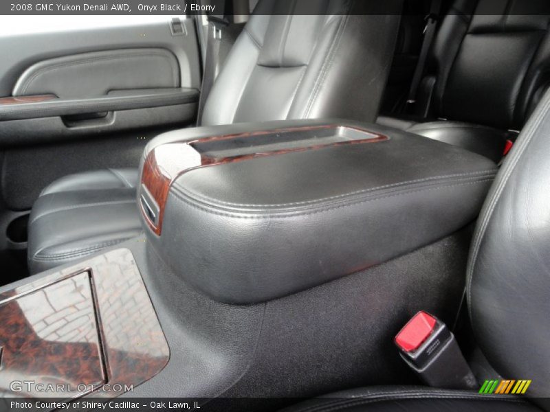 Onyx Black / Ebony 2008 GMC Yukon Denali AWD