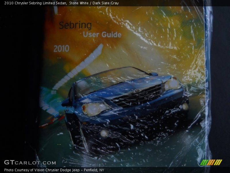 Stone White / Dark Slate Gray 2010 Chrysler Sebring Limited Sedan