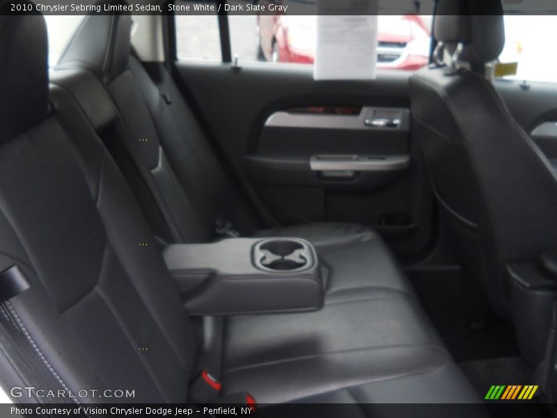 Stone White / Dark Slate Gray 2010 Chrysler Sebring Limited Sedan