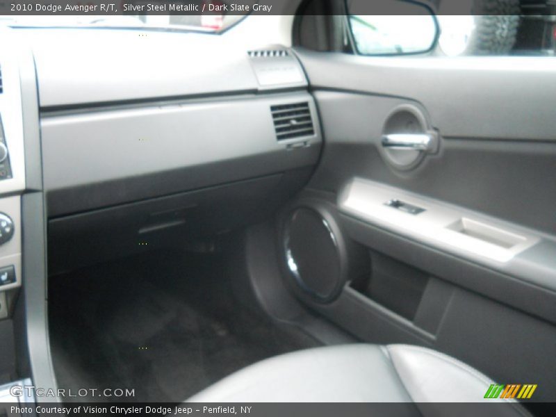 Silver Steel Metallic / Dark Slate Gray 2010 Dodge Avenger R/T