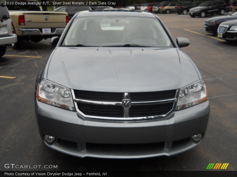 Silver Steel Metallic / Dark Slate Gray 2010 Dodge Avenger R/T