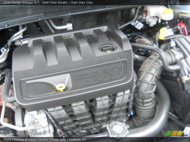 Silver Steel Metallic / Dark Slate Gray 2010 Dodge Avenger R/T
