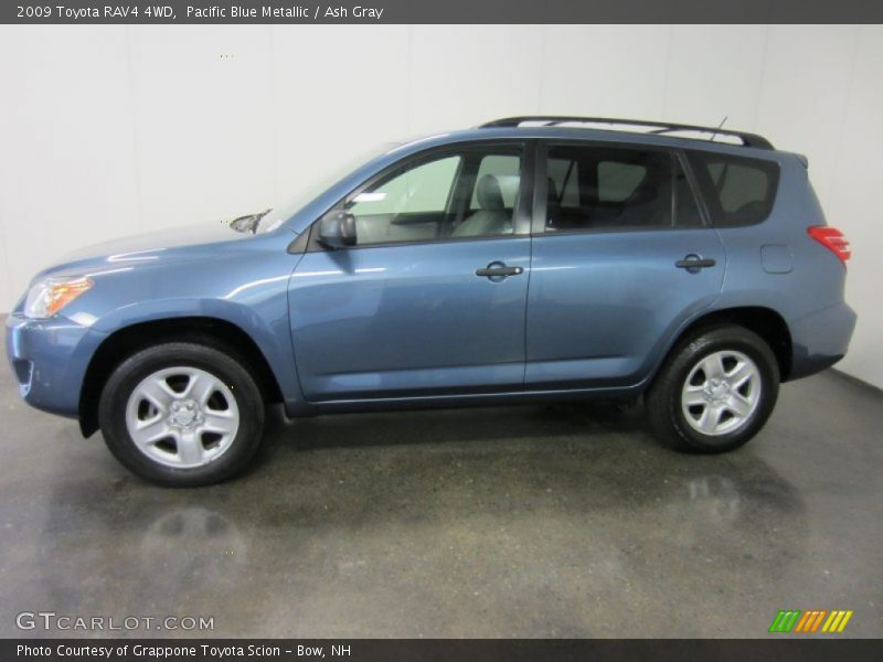 Pacific Blue Metallic / Ash Gray 2009 Toyota RAV4 4WD