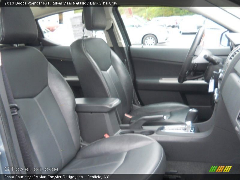 Silver Steel Metallic / Dark Slate Gray 2010 Dodge Avenger R/T