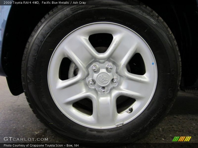 Pacific Blue Metallic / Ash Gray 2009 Toyota RAV4 4WD