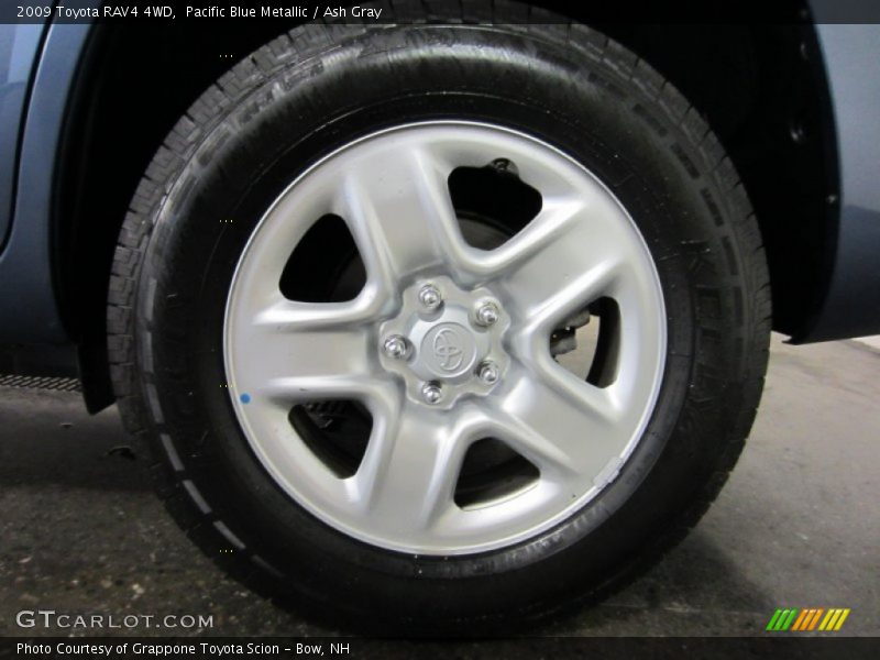 Pacific Blue Metallic / Ash Gray 2009 Toyota RAV4 4WD