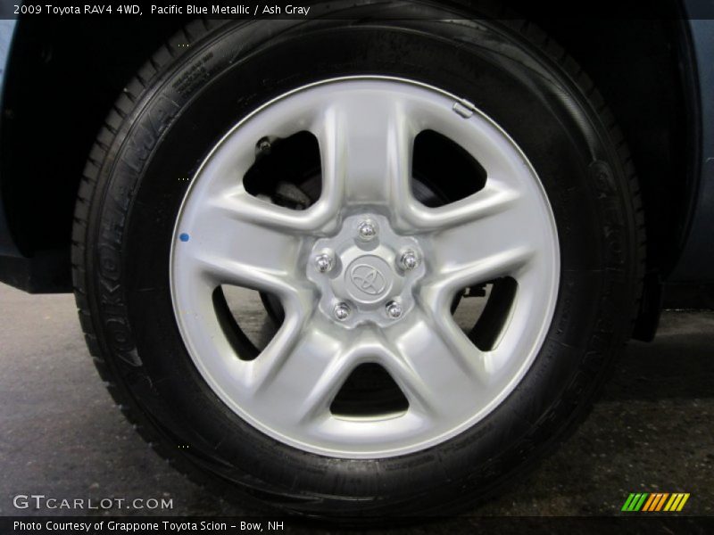 Pacific Blue Metallic / Ash Gray 2009 Toyota RAV4 4WD