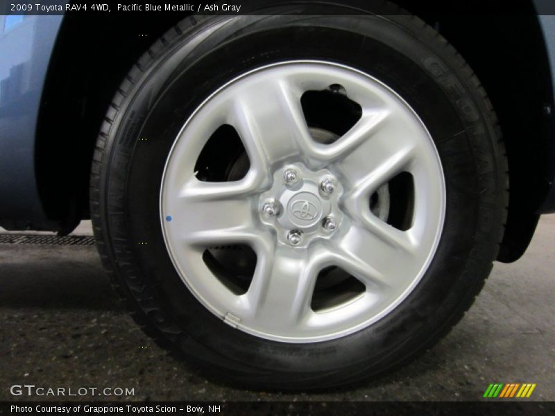 Pacific Blue Metallic / Ash Gray 2009 Toyota RAV4 4WD