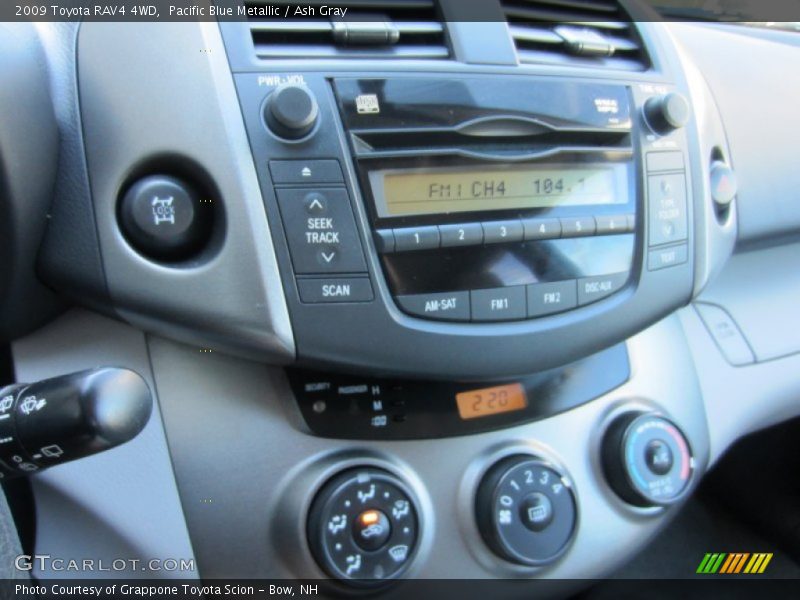 Pacific Blue Metallic / Ash Gray 2009 Toyota RAV4 4WD