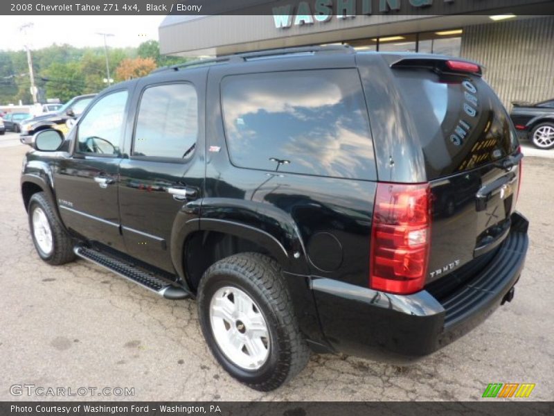 Black / Ebony 2008 Chevrolet Tahoe Z71 4x4