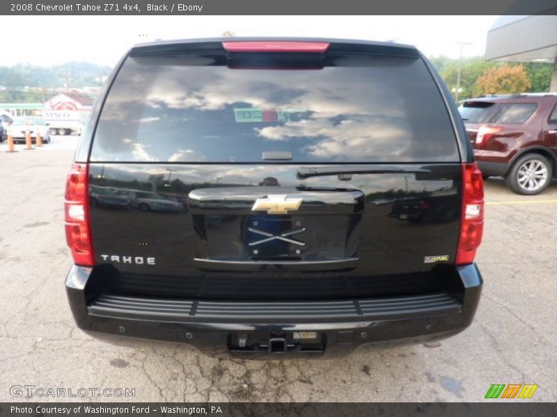 Black / Ebony 2008 Chevrolet Tahoe Z71 4x4