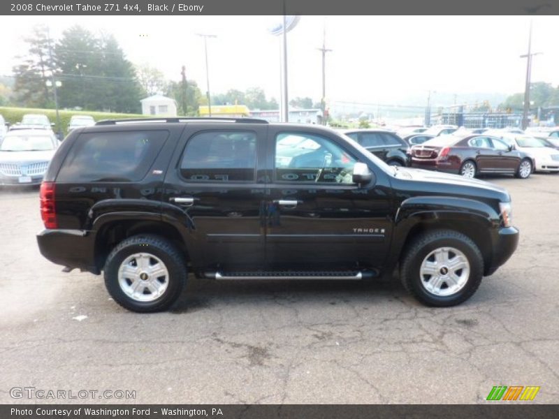 Black / Ebony 2008 Chevrolet Tahoe Z71 4x4