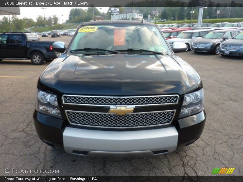 Black / Ebony 2008 Chevrolet Tahoe Z71 4x4