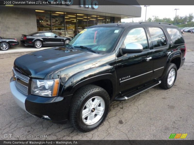 Black / Ebony 2008 Chevrolet Tahoe Z71 4x4