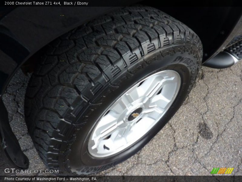 Black / Ebony 2008 Chevrolet Tahoe Z71 4x4