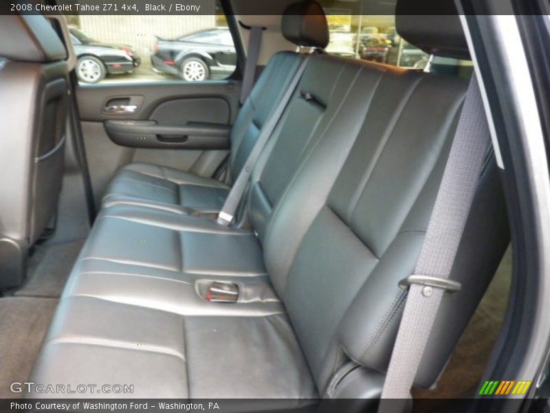 Black / Ebony 2008 Chevrolet Tahoe Z71 4x4