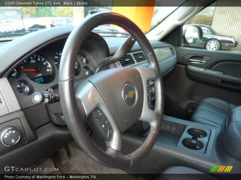 Black / Ebony 2008 Chevrolet Tahoe Z71 4x4