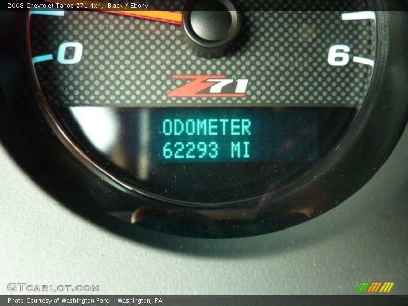 Black / Ebony 2008 Chevrolet Tahoe Z71 4x4