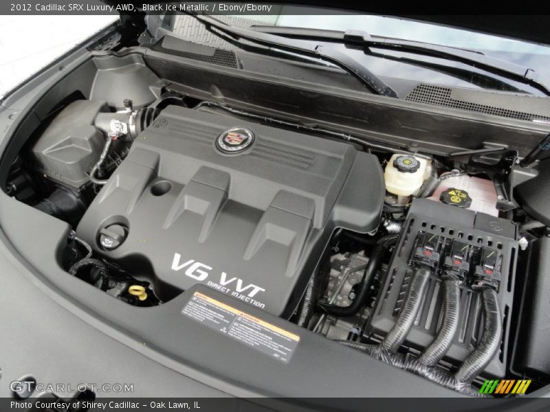  2012 SRX Luxury AWD Engine - 3.6 Liter DI DOHC 24-Valve VVT V6