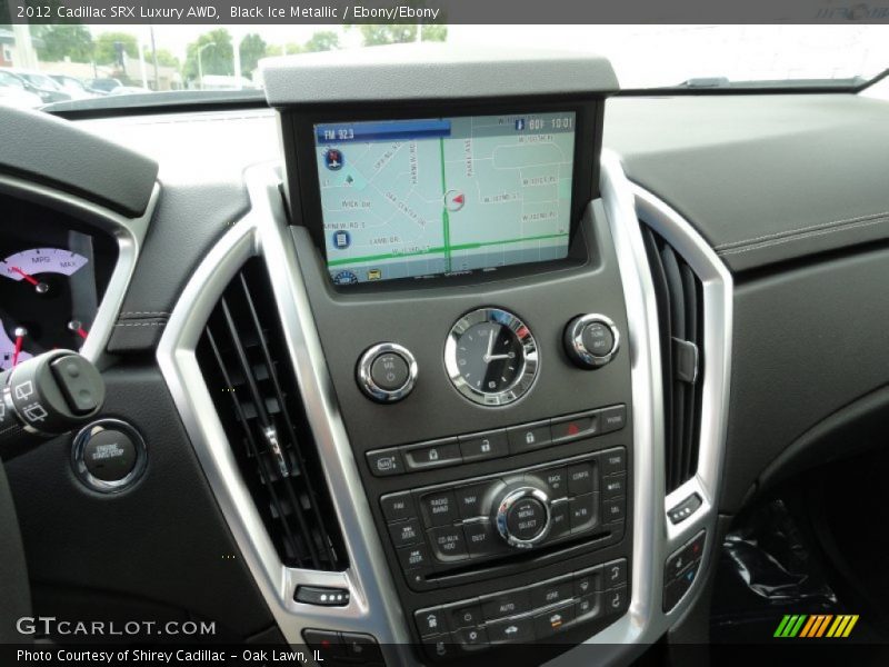 Controls of 2012 SRX Luxury AWD