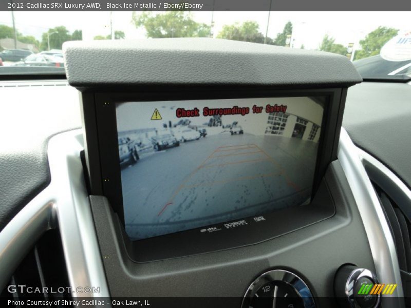 Black Ice Metallic / Ebony/Ebony 2012 Cadillac SRX Luxury AWD