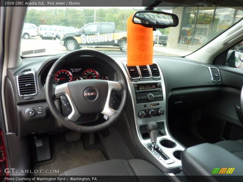 Red Jewel / Ebony 2008 GMC Acadia SLE