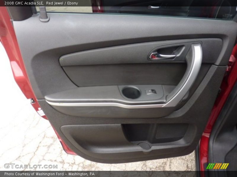 Red Jewel / Ebony 2008 GMC Acadia SLE