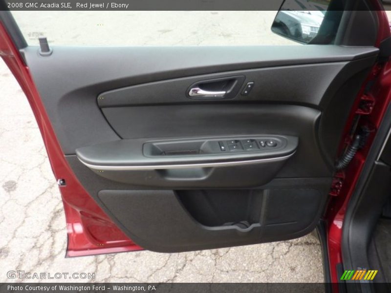 Red Jewel / Ebony 2008 GMC Acadia SLE