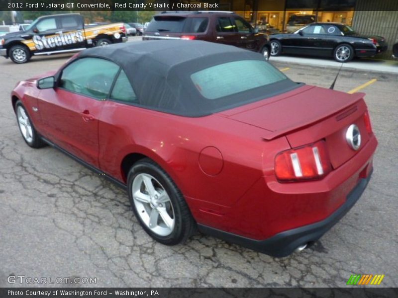  2012 Mustang GT Convertible Red Candy Metallic