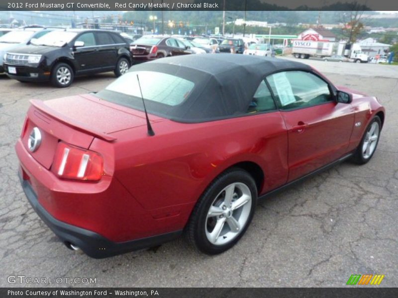  2012 Mustang GT Convertible Red Candy Metallic
