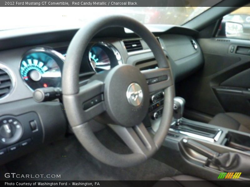  2012 Mustang GT Convertible Steering Wheel