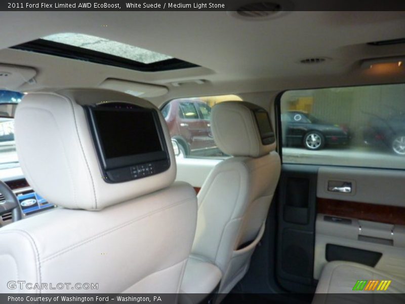 White Suede / Medium Light Stone 2011 Ford Flex Limited AWD EcoBoost