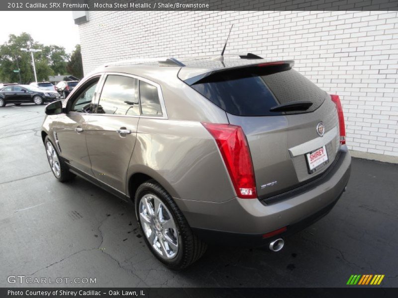 Mocha Steel Metallic / Shale/Brownstone 2012 Cadillac SRX Premium