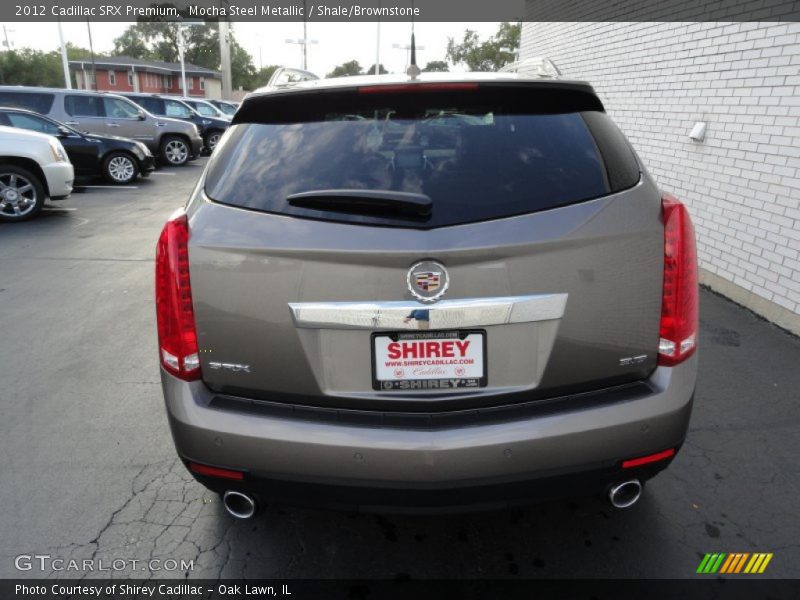 Mocha Steel Metallic / Shale/Brownstone 2012 Cadillac SRX Premium