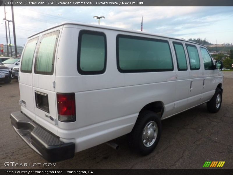 Oxford White / Medium Flint 2011 Ford E Series Van E250 Extended Commercial