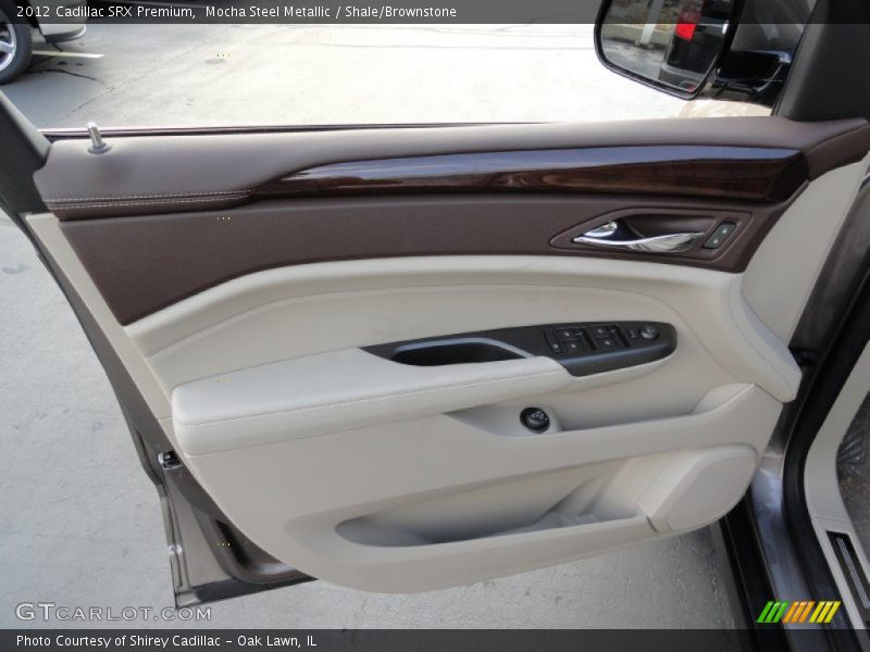 Mocha Steel Metallic / Shale/Brownstone 2012 Cadillac SRX Premium