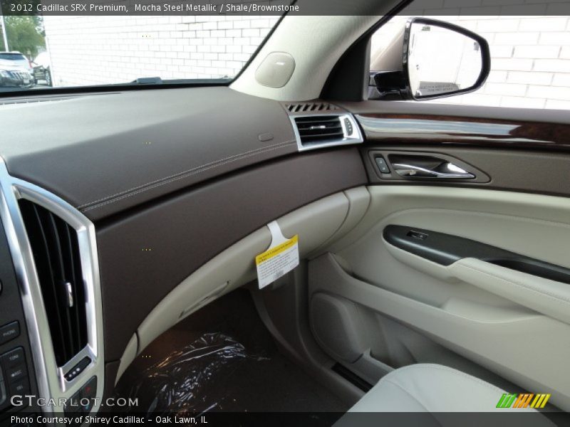 Mocha Steel Metallic / Shale/Brownstone 2012 Cadillac SRX Premium