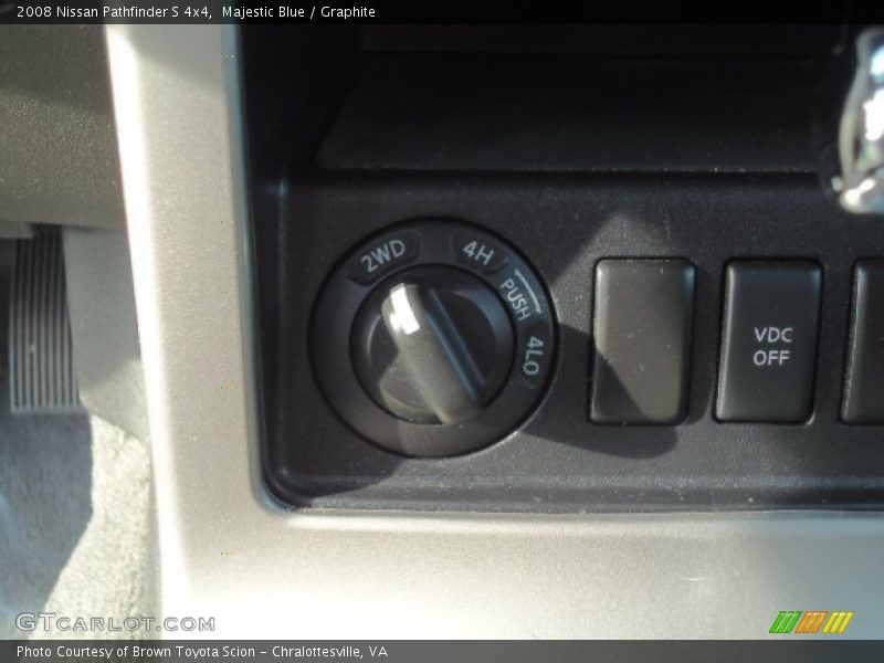 Majestic Blue / Graphite 2008 Nissan Pathfinder S 4x4