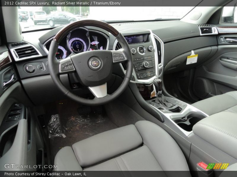 Titanium/Ebony Interior - 2012 SRX Luxury 