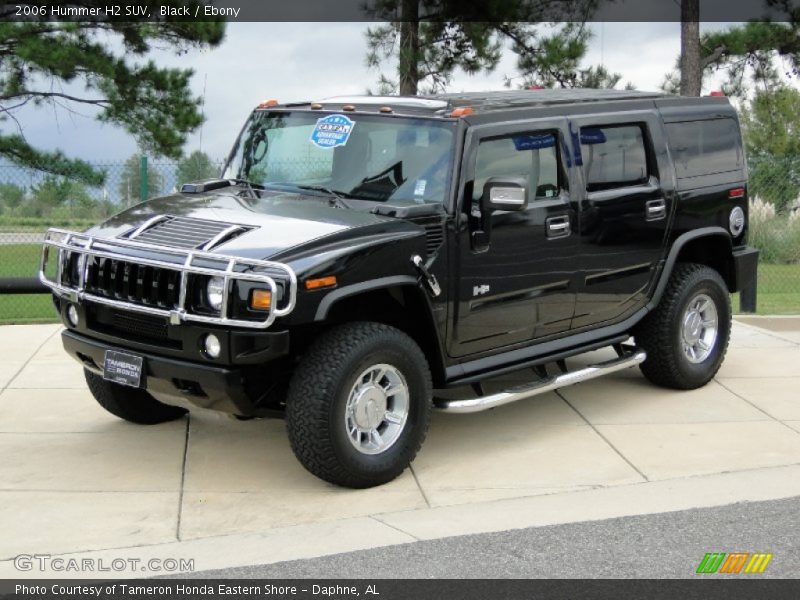 Black / Ebony 2006 Hummer H2 SUV