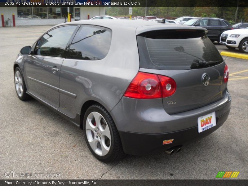 United Grey Metallic / Interlagos Black Cloth 2009 Volkswagen GTI 2 Door