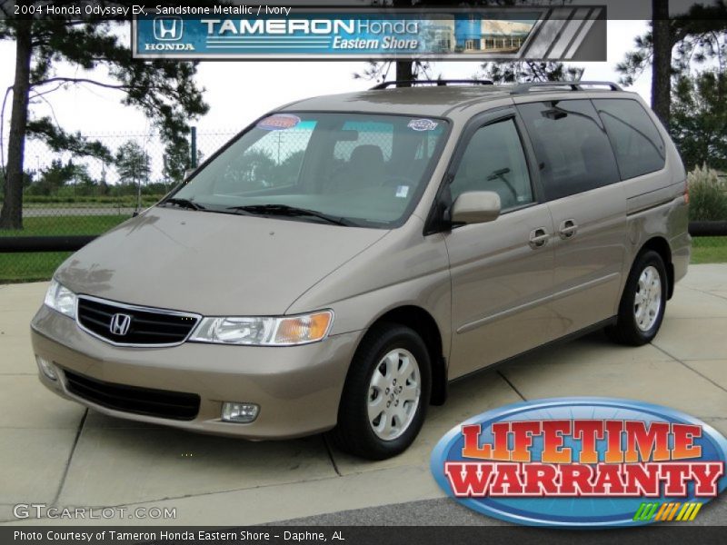 Sandstone Metallic / Ivory 2004 Honda Odyssey EX