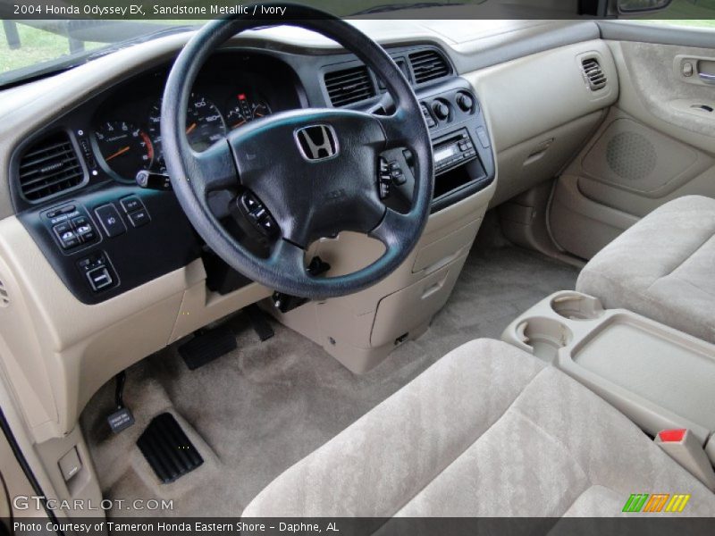 Sandstone Metallic / Ivory 2004 Honda Odyssey EX