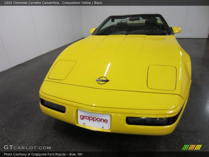 Competition Yellow / Black 1993 Chevrolet Corvette Convertible