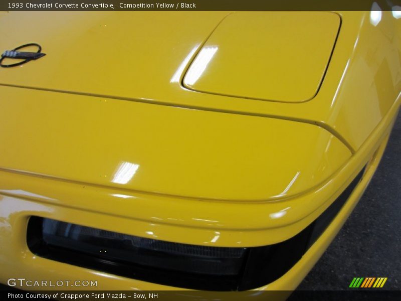 Competition Yellow / Black 1993 Chevrolet Corvette Convertible