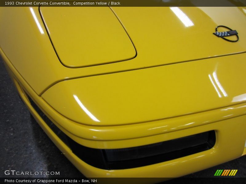 Competition Yellow / Black 1993 Chevrolet Corvette Convertible