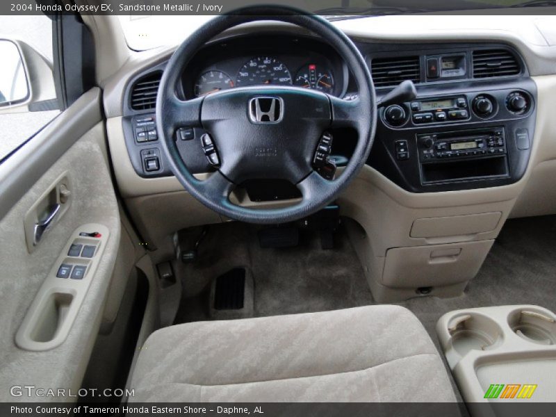 Sandstone Metallic / Ivory 2004 Honda Odyssey EX