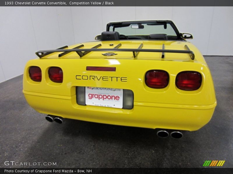 Competition Yellow / Black 1993 Chevrolet Corvette Convertible